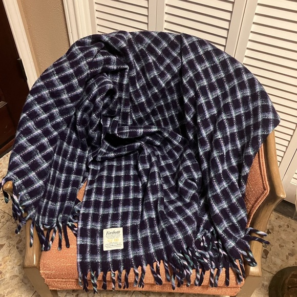 Vintage Faribo Woolen Mill Co Throw Blanket w/ fringe - Picture 7 of 11